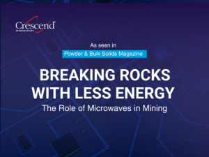 breaking Rocks with less energy. The role of solid-state microwave in mining.